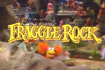 Opening screen from Fraggle Rock.