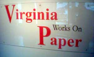 Sign: Virginia Works on Paper