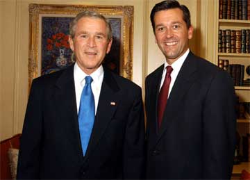 President Bush and Jerry Kilgore